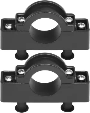 1 Pair Marine Boat Kayak Canoe Outrigger Stabilizer, Nylon Mount Mounting Bracket Holder Hardware, Mount Holder/Motor Bracket Pole Clip Replacement Accessories Black