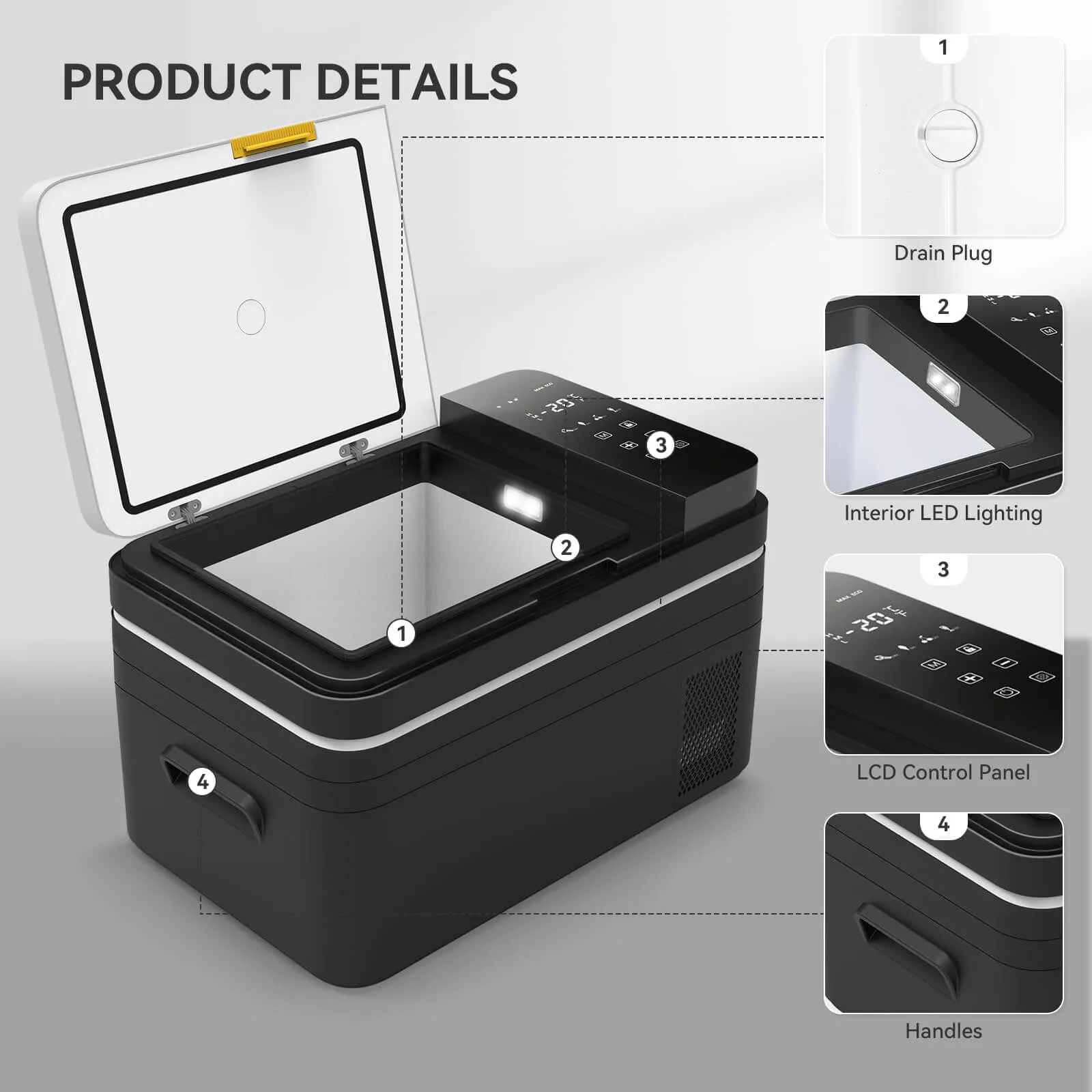 12 Volt Car Refrigerator 30L AS028