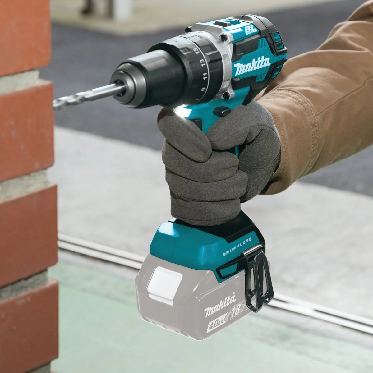 18V LXT® Lithium‑Ion Compact Brushless Cordless 1/2" Hammer Driver‑Drill (5.0Ah)