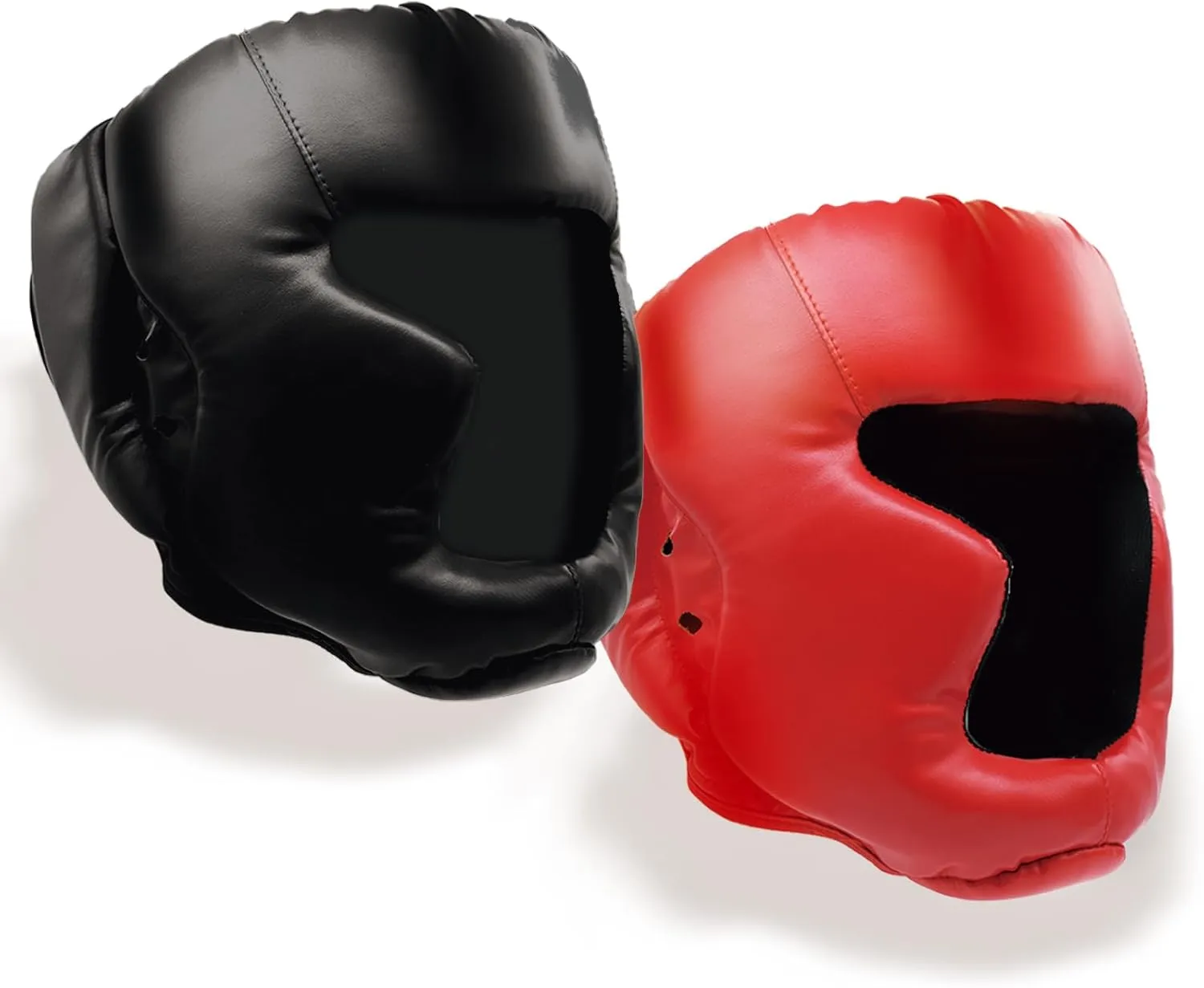 2 Pack Boxing Headgear Equipment for Taekwondo, Sparring, MMA, Muay Thai - Safety Helmet Protective Gear for Men Women Beginners