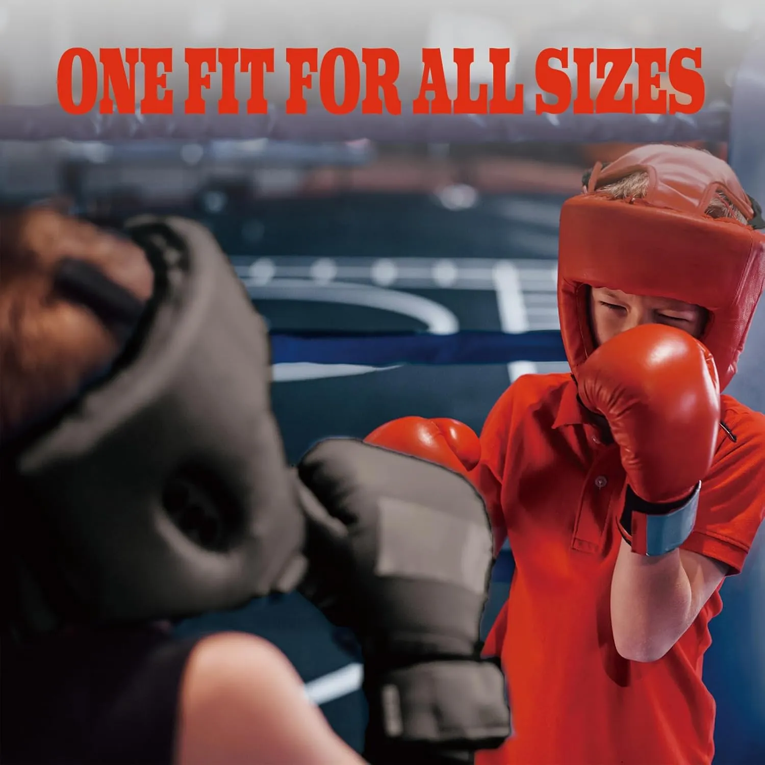 2 Pack Boxing Headgear Equipment for Taekwondo, Sparring, MMA, Muay Thai - Safety Helmet Protective Gear for Men Women Beginners