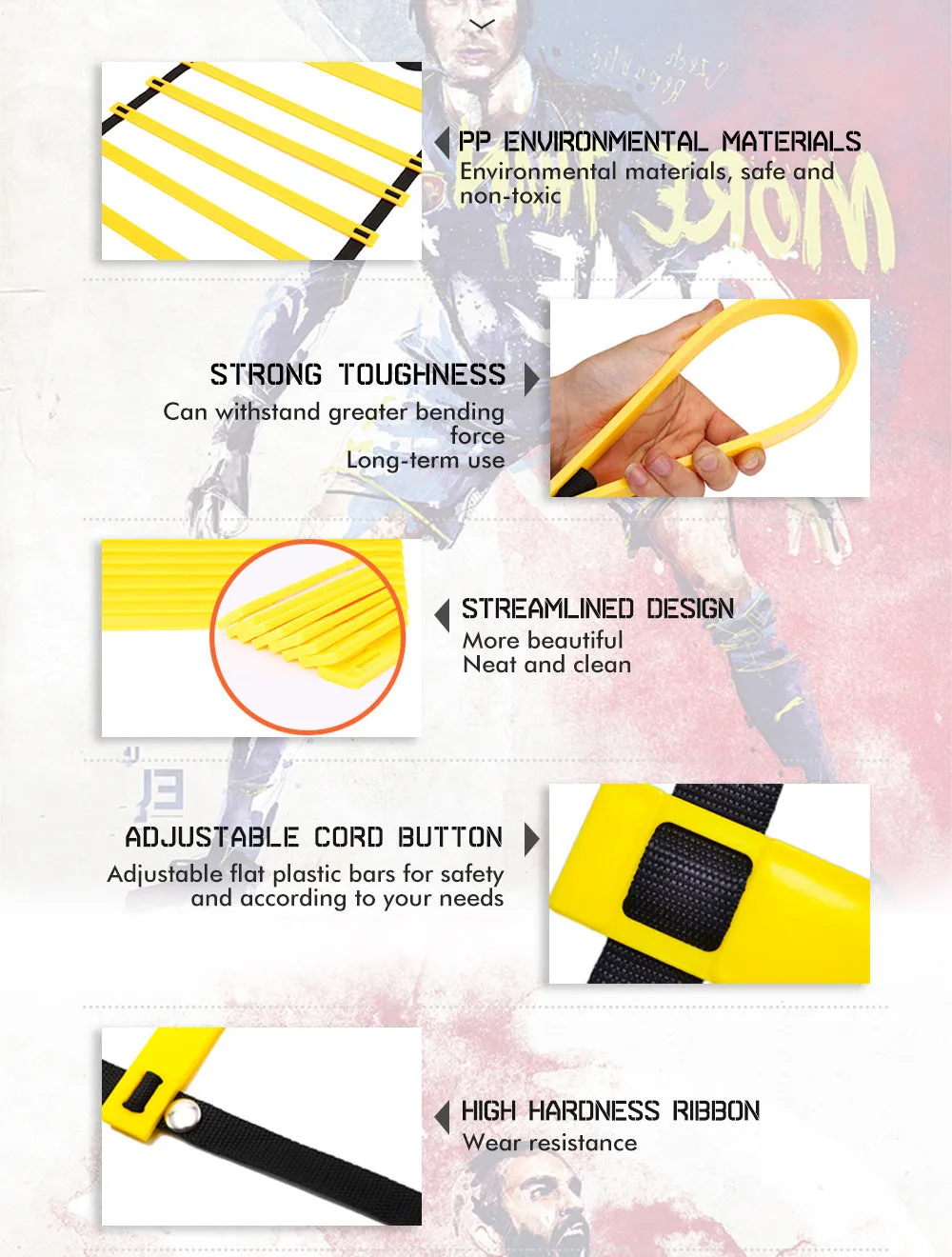 8 Metre Speed and Agility Training Ladder