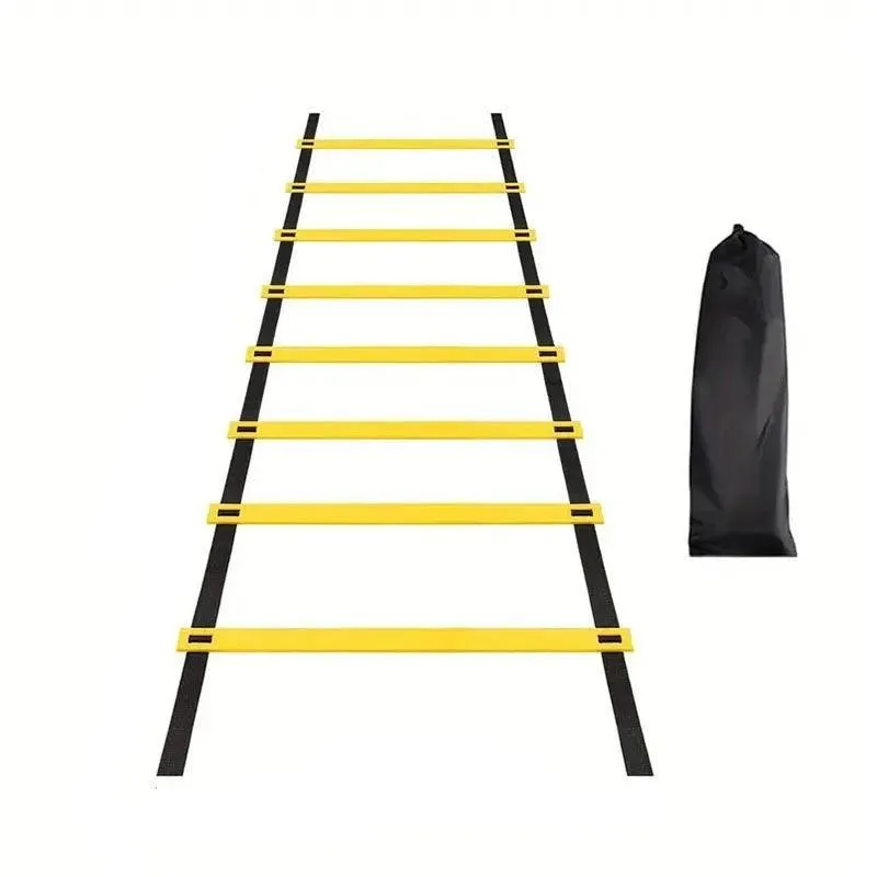 Agility Ladder for Speed & Coordination Training, Adjustable Rungs, Durable PP Material and Portable