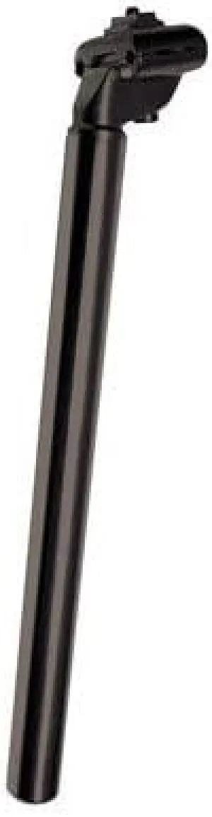 Aluminum Mountain Bike Seat Post 26.0 X 350mm Setback 20mm SP-243 Black