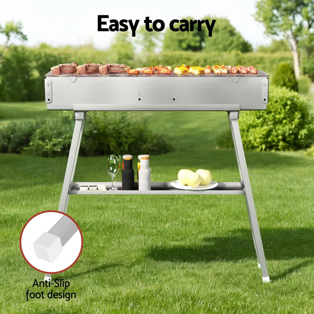 BBQ Grill Charcoal Smoker Barbecue Portable