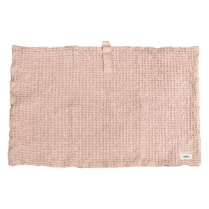 Big Waffle Bath Mat - Pale Rose