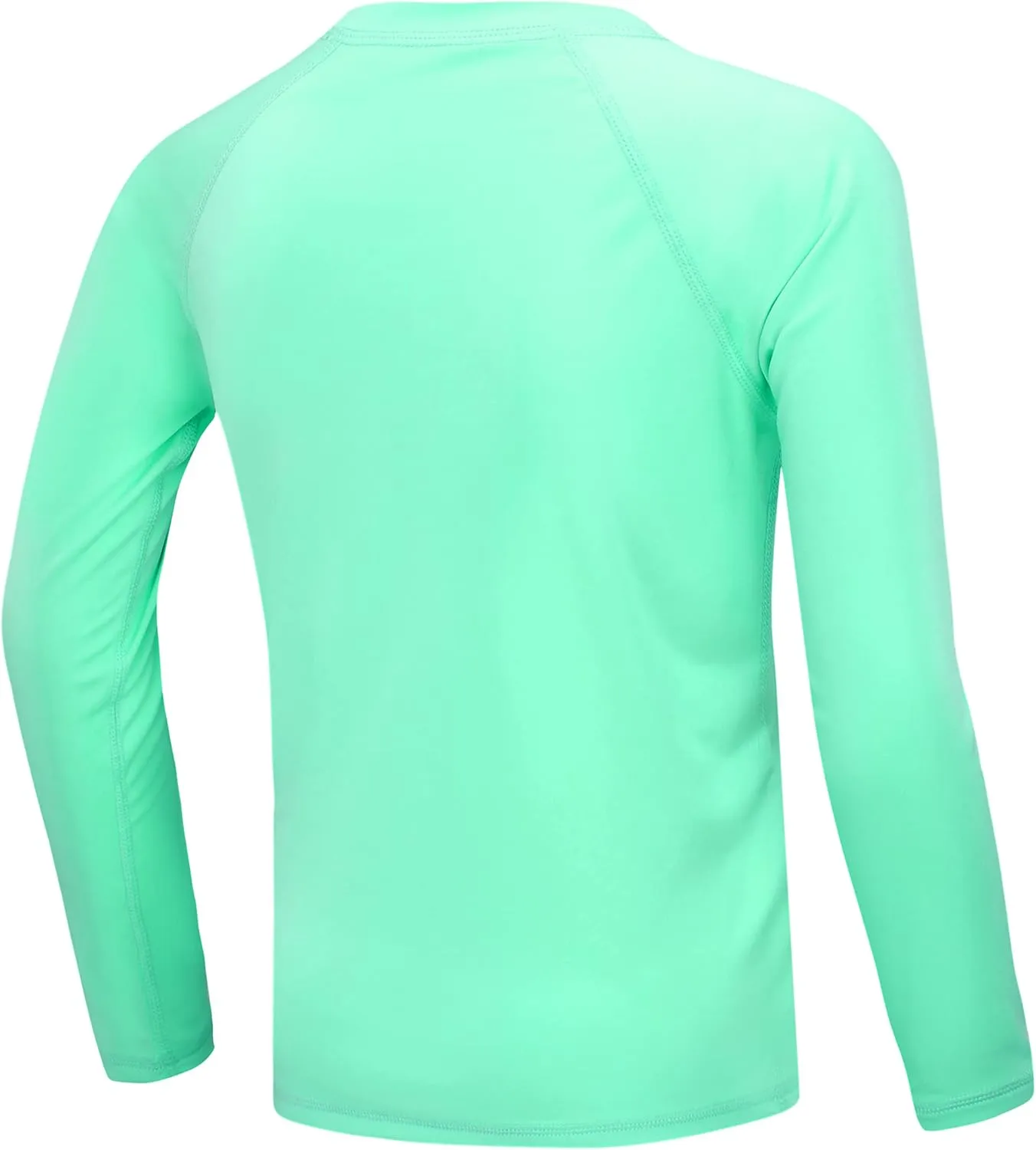 Boys UPF 50  Swim Shirt Long Sleeve, 1 or 2 Pack UV Sun Protection Rash Guard, Youth Kids SPF Water Shirts for Beach Surf
