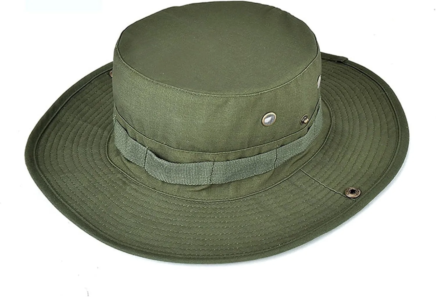 Camo Bucket Hat for Men Women - Outdoor Tactical Sun Wide Brim Boonie - Foldable Fishing