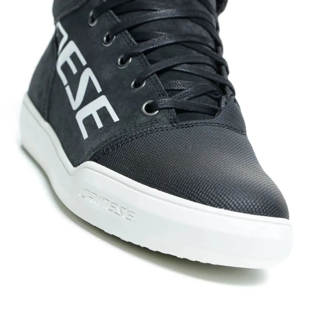Dainese York Women's D-WP Shoes Dark Carbon / White
