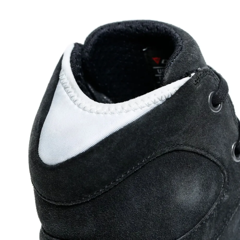 Dainese York Women's D-WP Shoes Dark Carbon / White