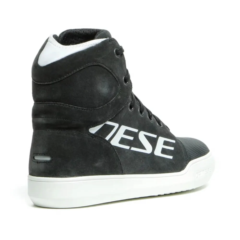 Dainese York Women's D-WP Shoes Dark Carbon / White