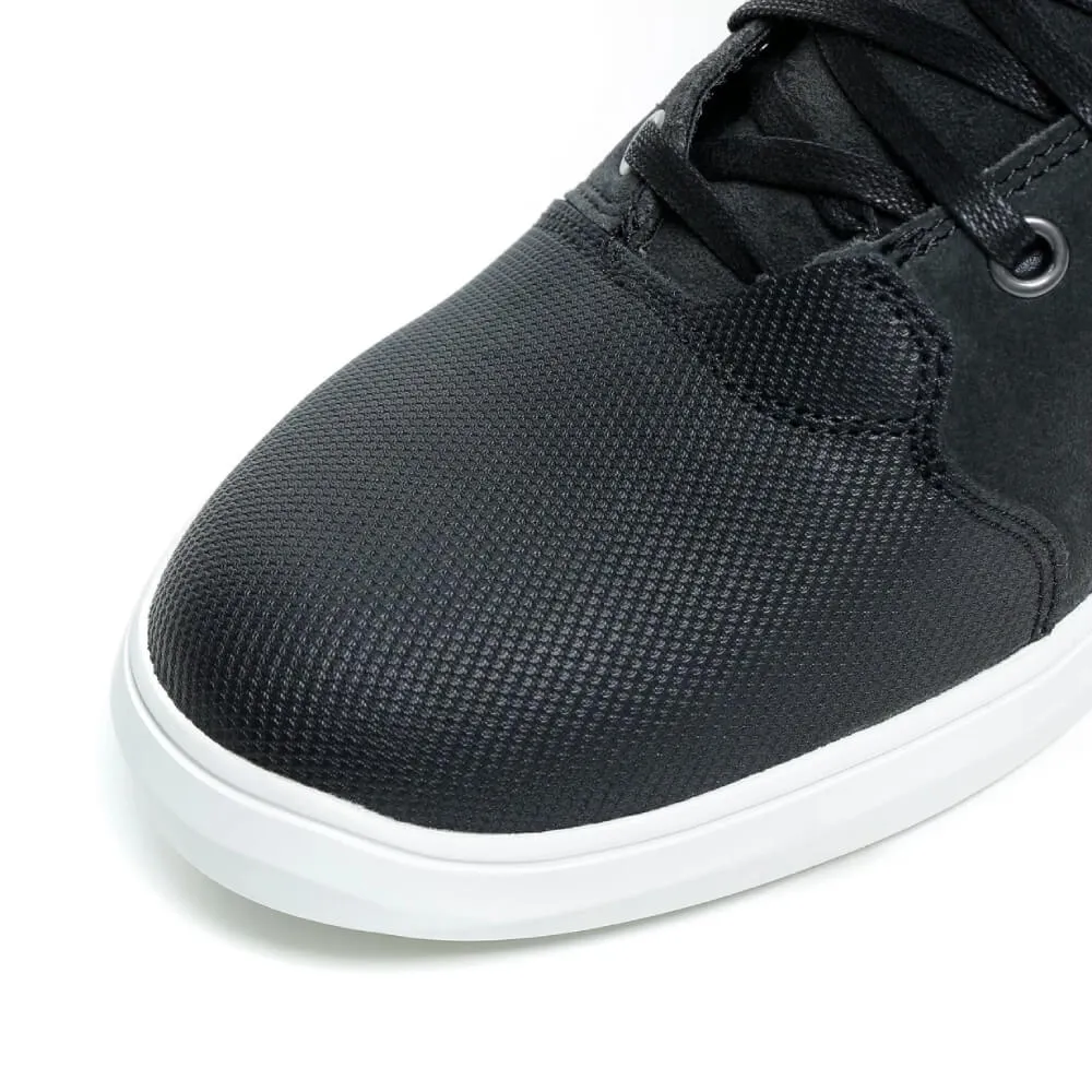Dainese York Women's D-WP Shoes Dark Carbon / White