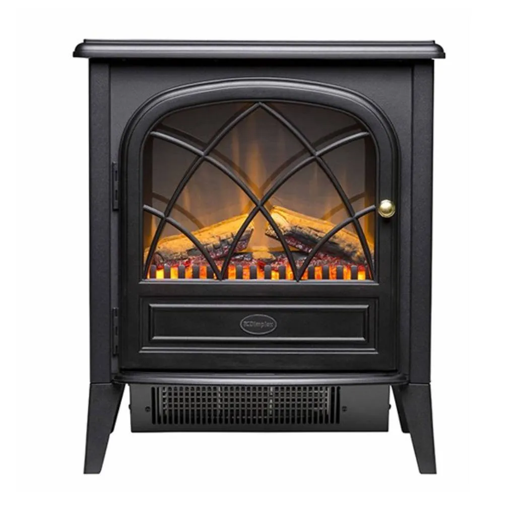 Dimplex RITZ-C 2kW Black Ritz Optiflame Portable Electric Fire