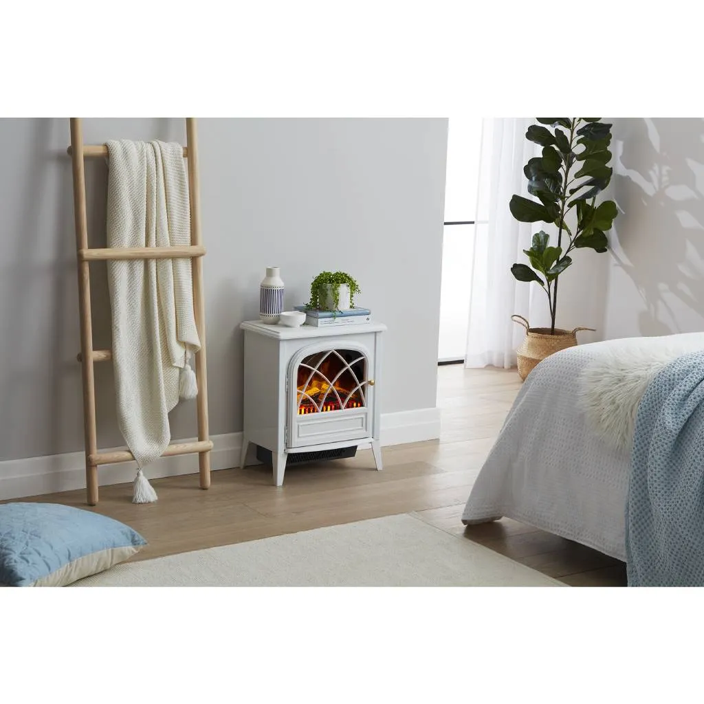 Dimplex RITZ20W 2kW White Ritz Optiflame Portable Electric Fire