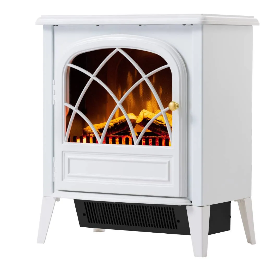 Dimplex RITZ20W 2kW White Ritz Optiflame Portable Electric Fire