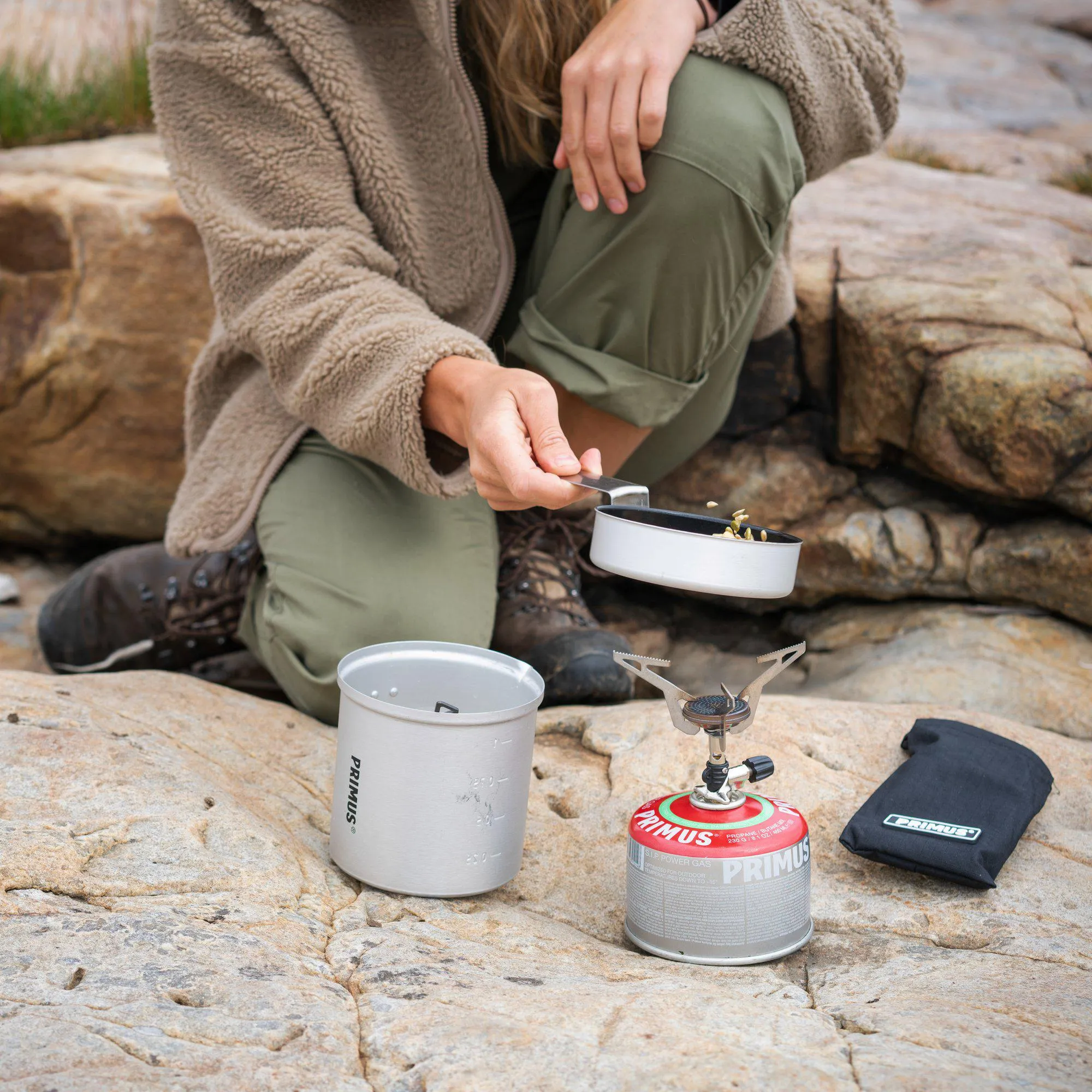 Express Backpacking stove with Piezo