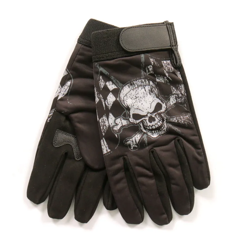 GVM3006 Sublimated Checkered Flags Mechanics Glove