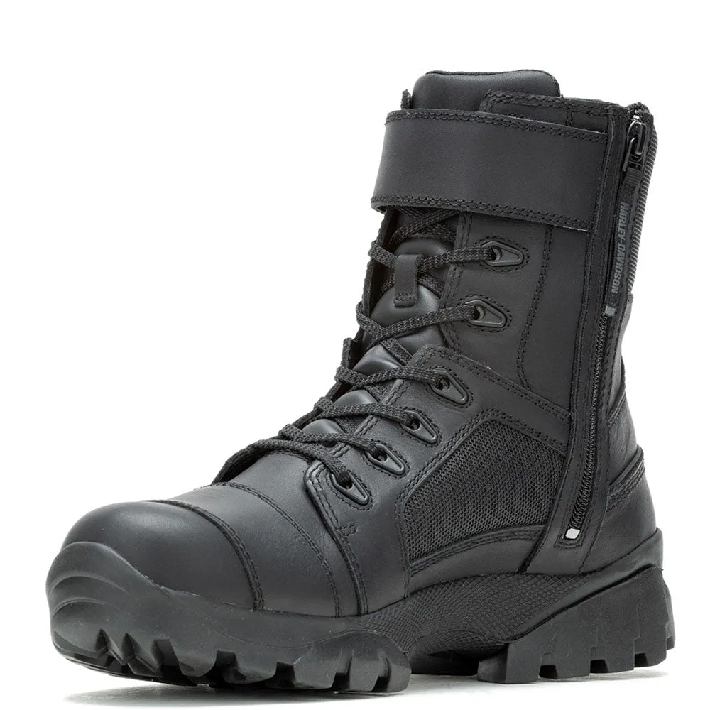 Harley-Davidson Men's Maxson 6.25-Inch WP Leather Motorcycle Boots, Black D96312