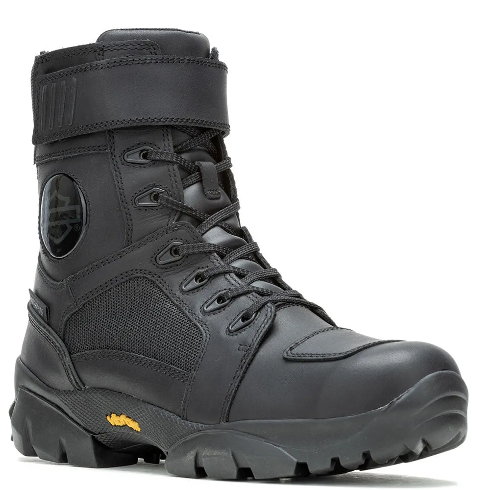 Harley-Davidson Men's Maxson 6.25-Inch WP Leather Motorcycle Boots, Black D96312