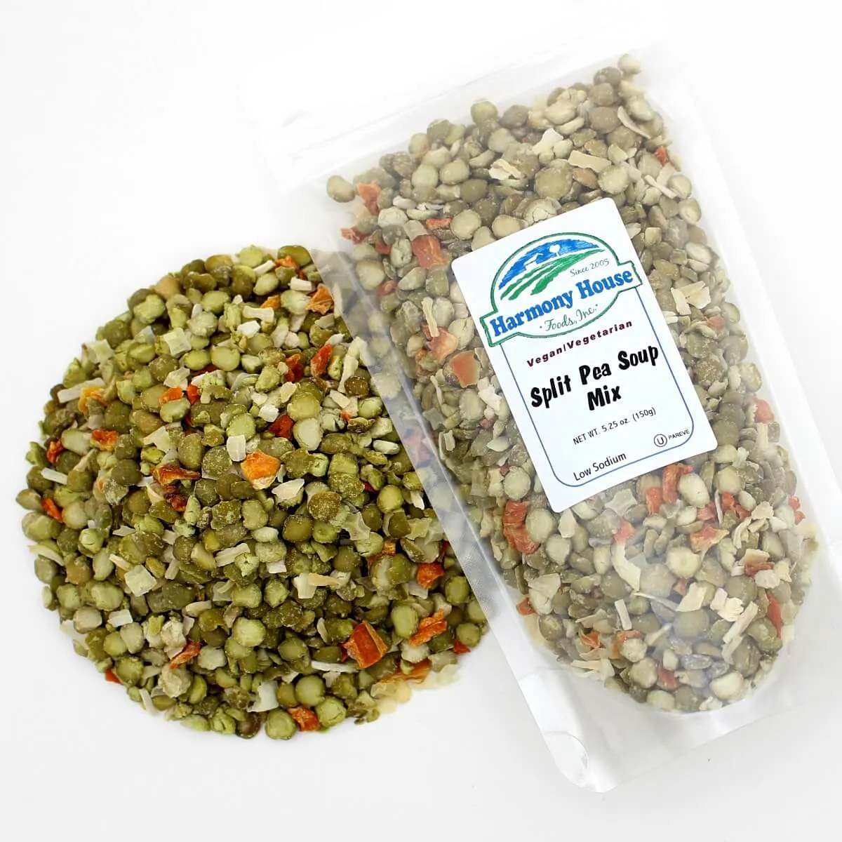 Harmony House Split Pea Soup Mix - Plain (5.25 oz)