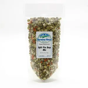 Harmony House Split Pea Soup Mix - Plain (5.25 oz)