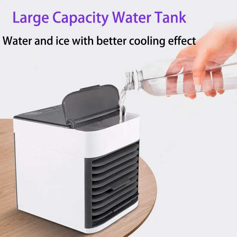 Indoor Portable Windowless Air Conditioner AC Water Evaporative Air Cooler Swamp Cooler Humidifier - Mini Version - Clearance Sale