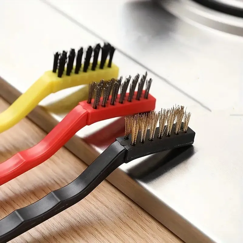 Kitchen 3 PC Steel Wire Cleaning Brush