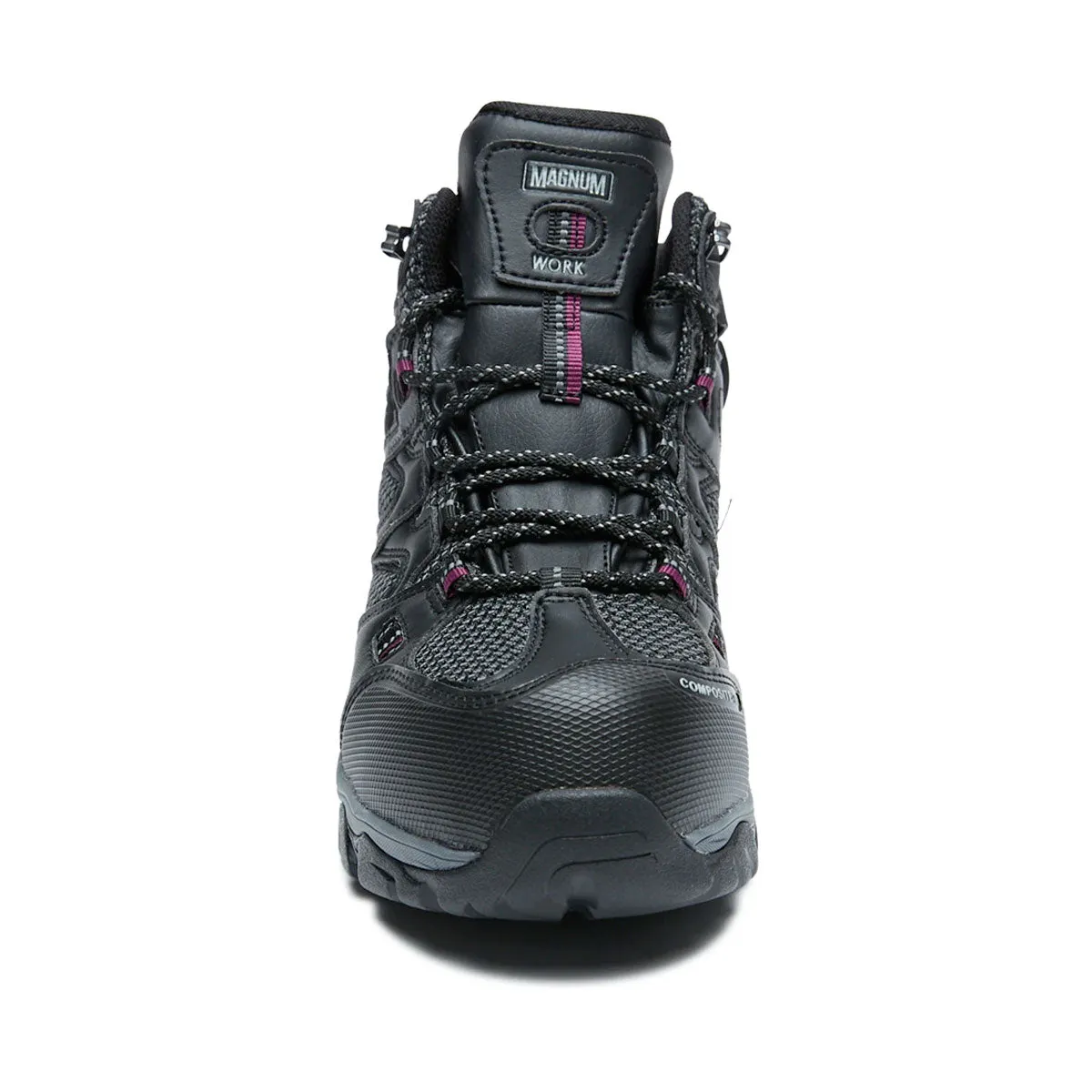 Magnum XT Boron Mid CT SZ WP Womens Boots Black Purple