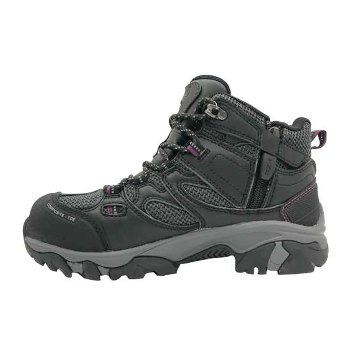 Magnum XT Boron Mid CT SZ WP Womens Boots Black Purple