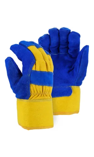 Majestic Gloves 1600 Pile Lined Winter Cowhide Leather Palm Gloves (Dozen)