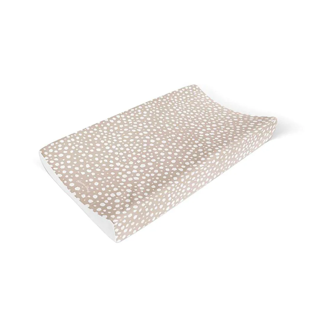 Mama Shack Anti Roll Changing Mat - Rose Spotty
