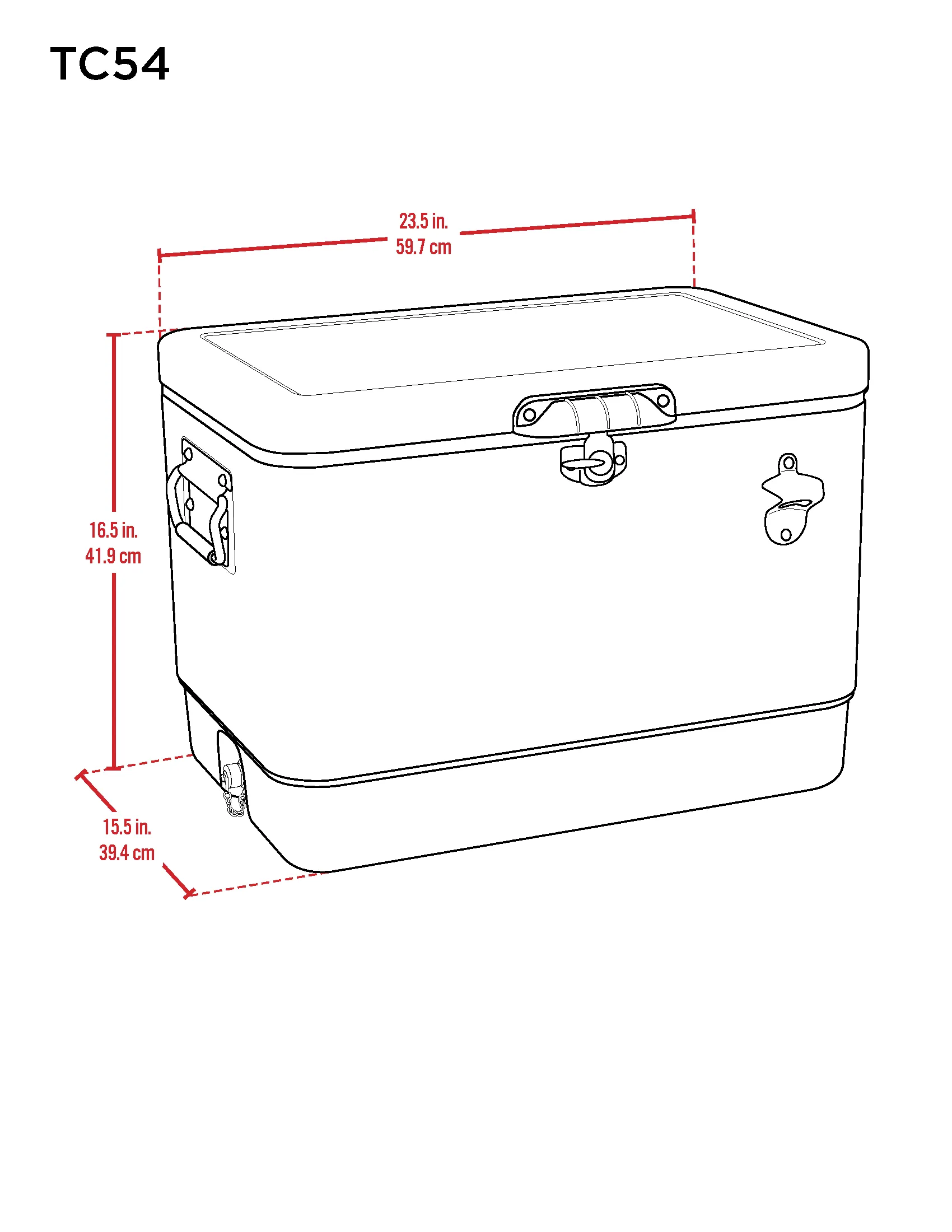 Margaritaville | 54 Qt. Stainless Steel Cooler - Margaritaville Chill
