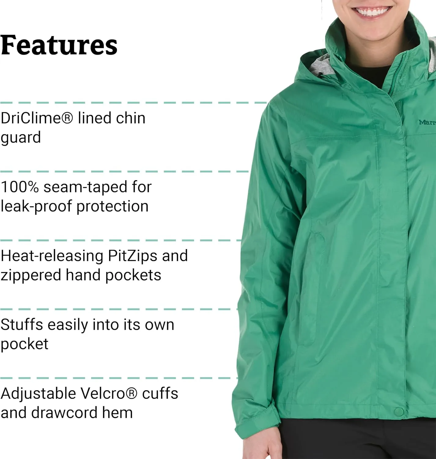 MARMOT Women's Precip Eco Jacket