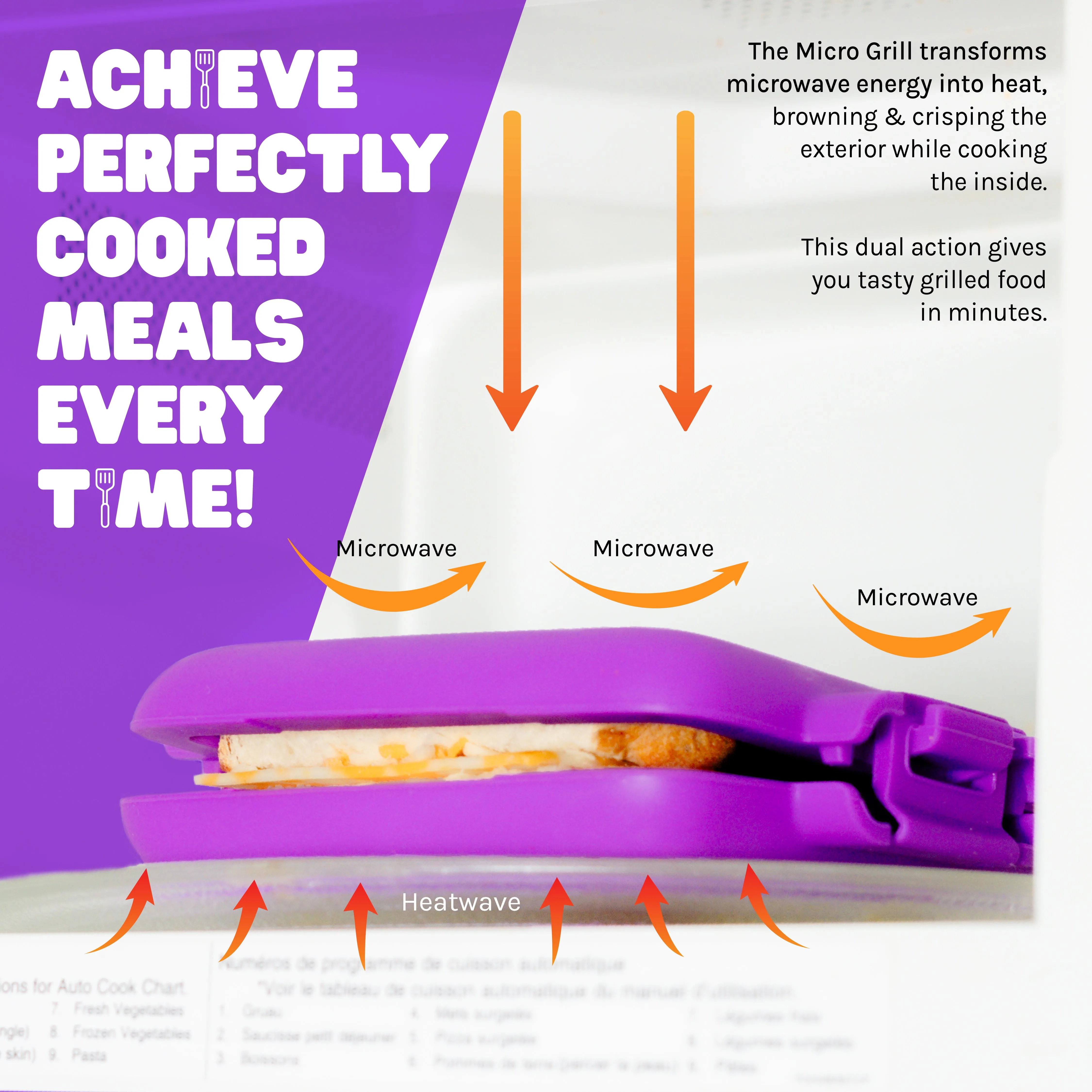 Micro Grill - Microwave Grill (Purple)