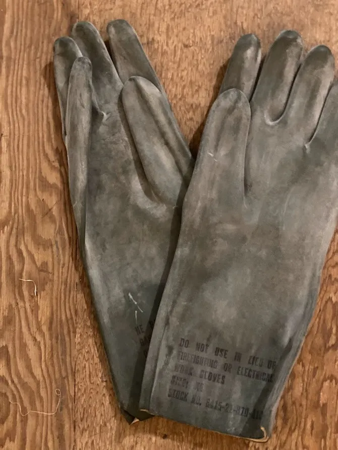 New US Military Chemical Protective Gloves