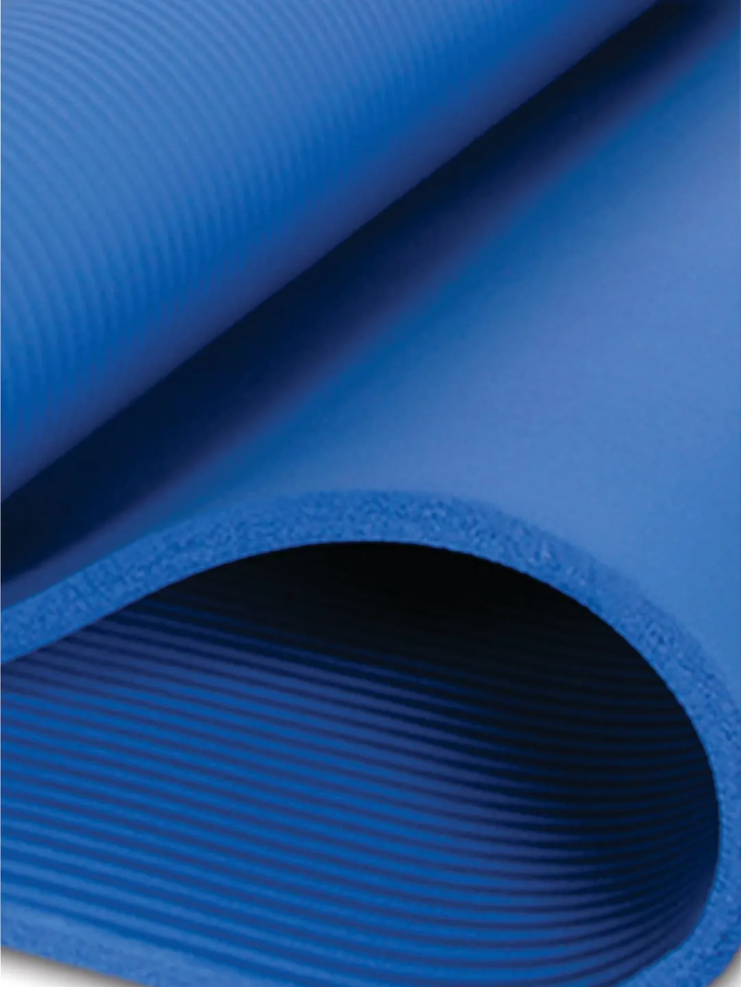 NIVIA NBR Single Layer Yoga MAT - Blue