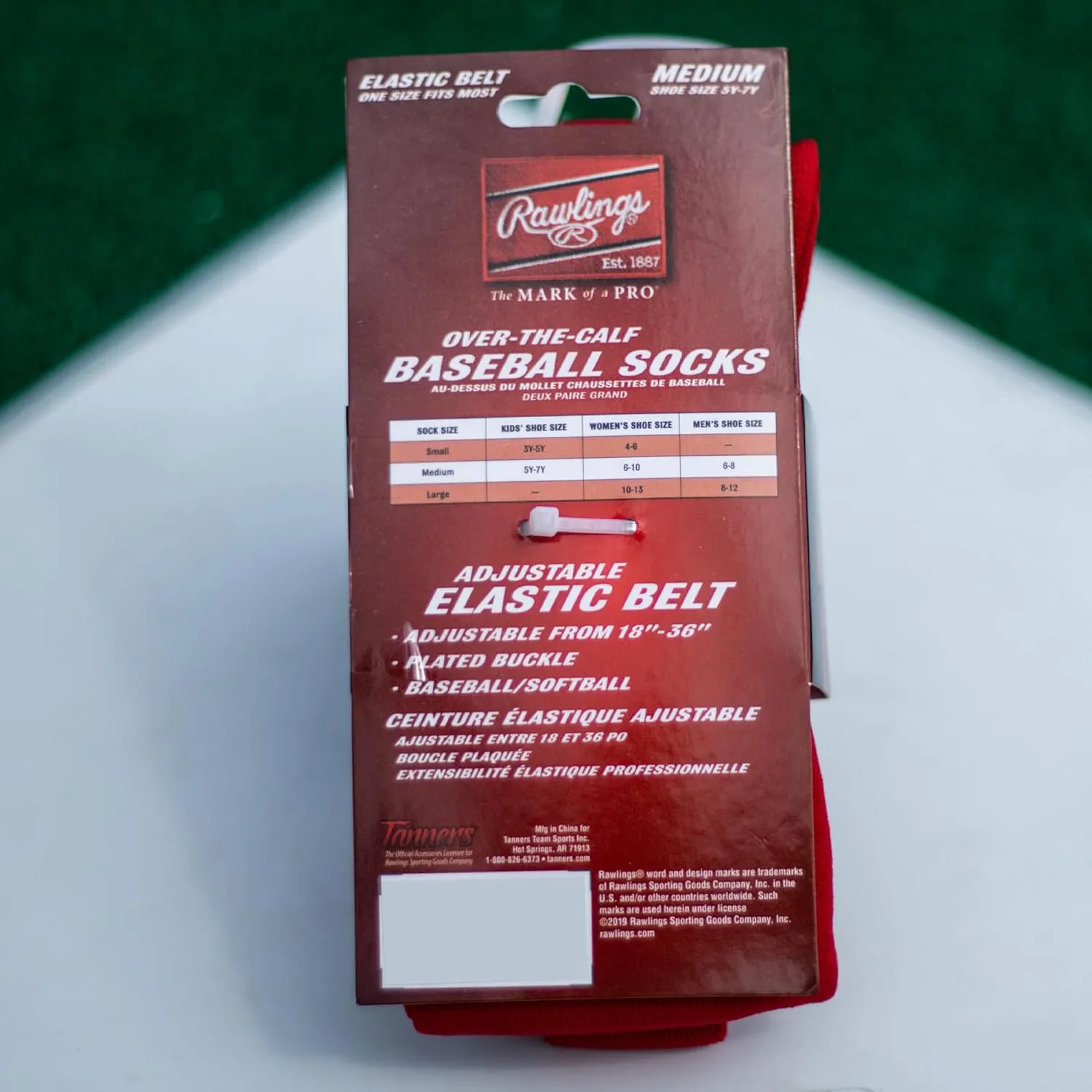 Rawlings | Belt & Socks Combo | Baseball/Softball | Multiple Sizes & Colors