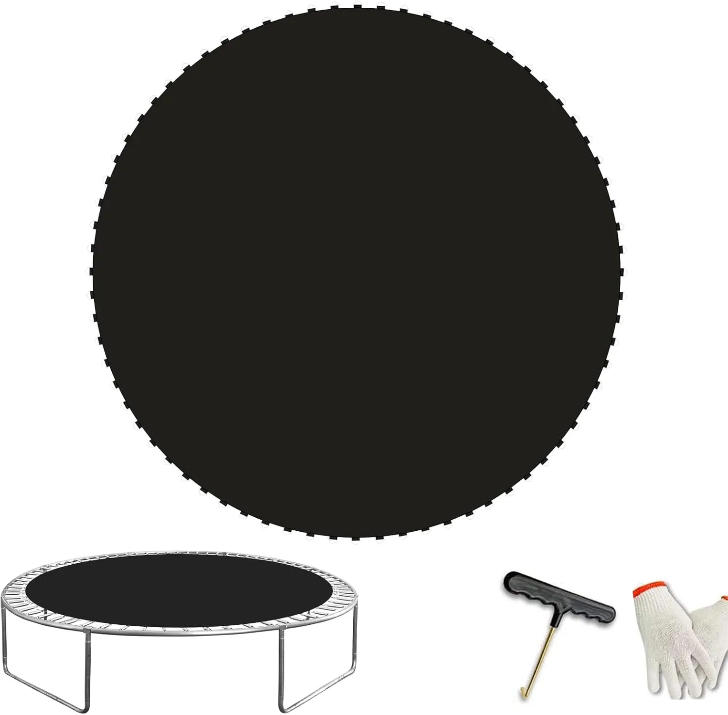 Replacement Trampoline Mat Heavy-Duty, UV-Resistant & Durable Bounce Pad - Perfect for Safe & Fun Jumping