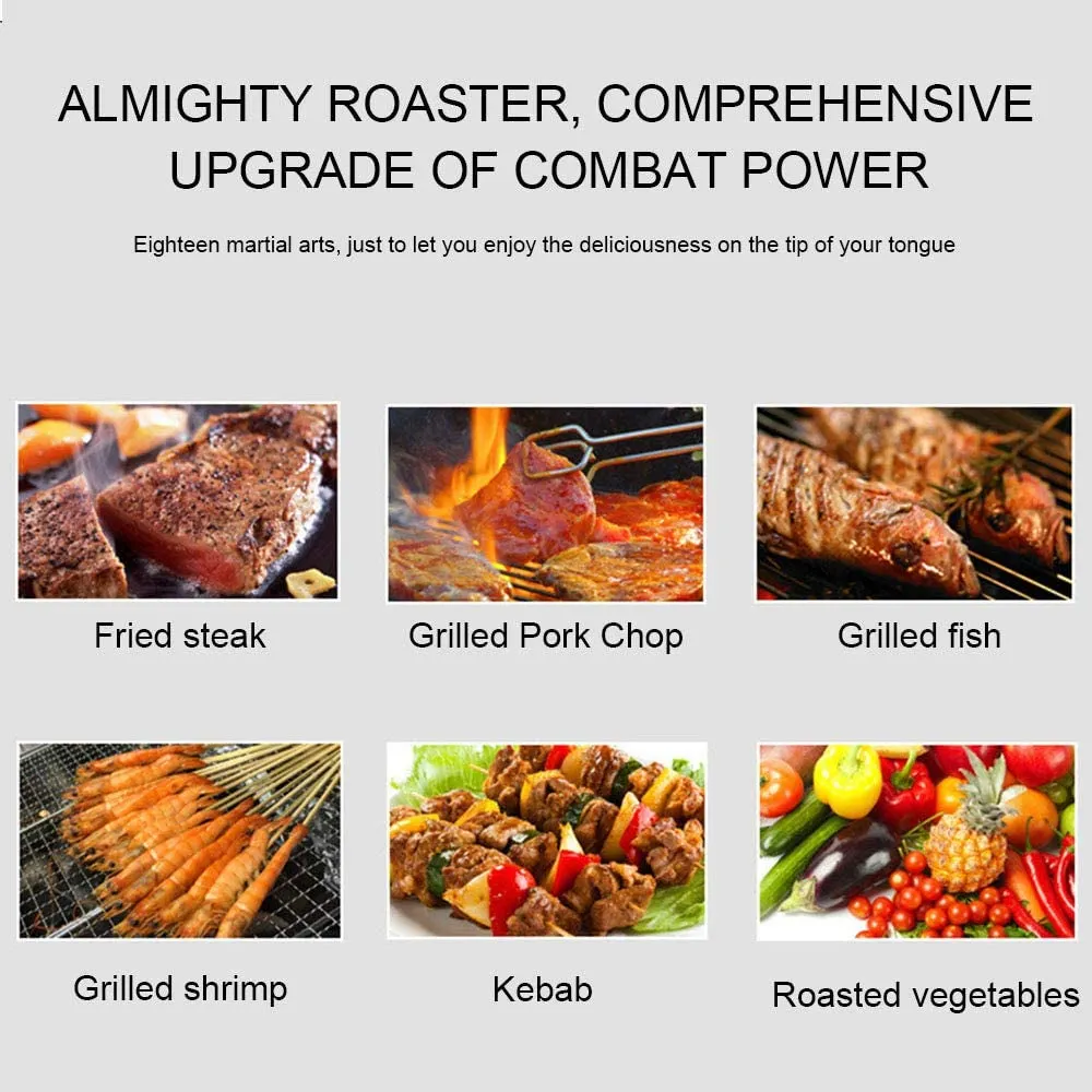 stainless steel portable folding charcoal bbq grill