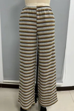 Study Break Pant Black Stripe
