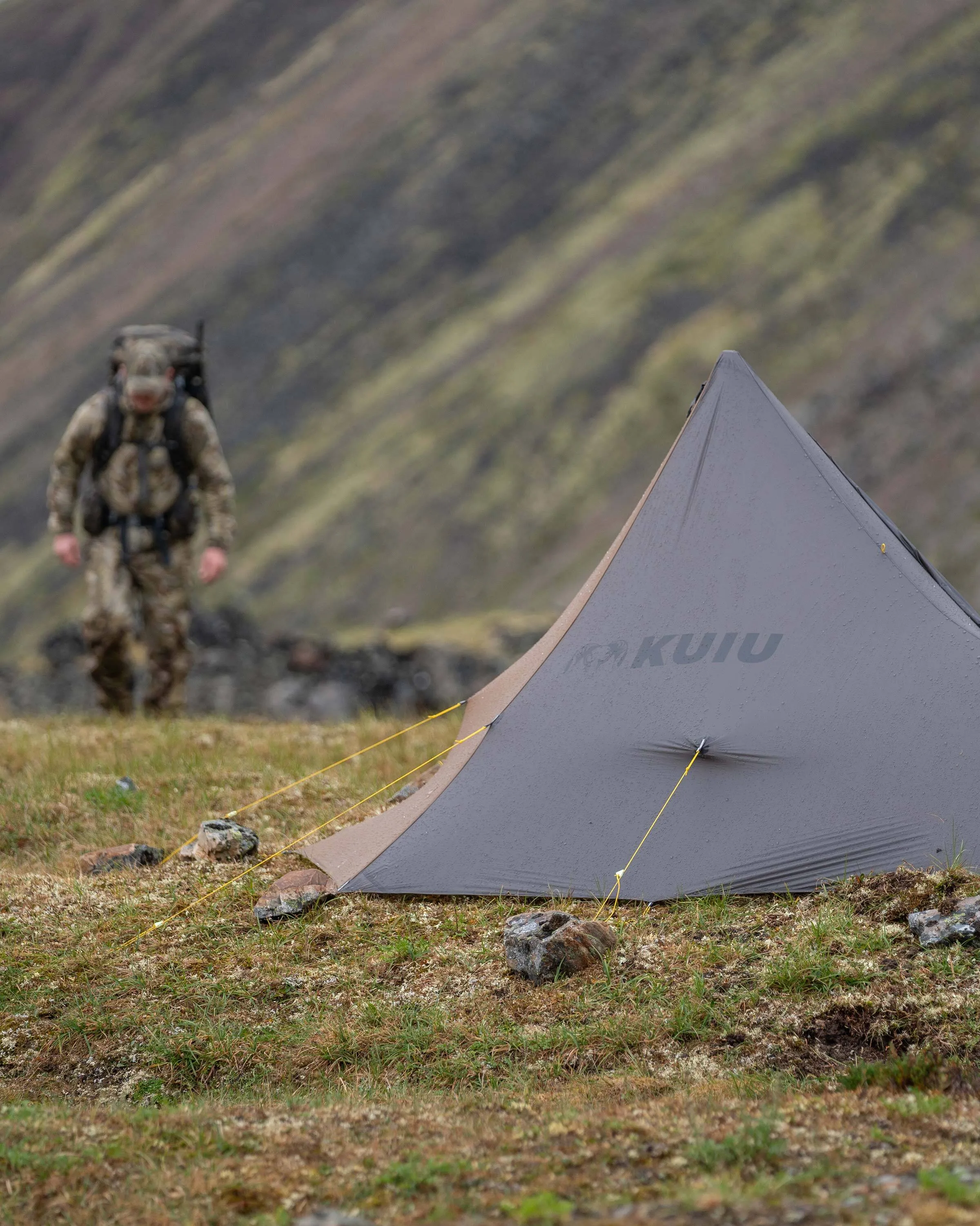 Summit Star 1 Person Tent | Gunmetal-Camel