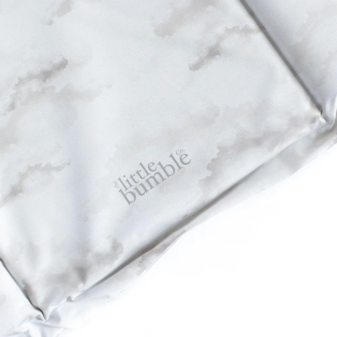 The Little Bumble Co. Standard Changing Mat - Beige Clouds