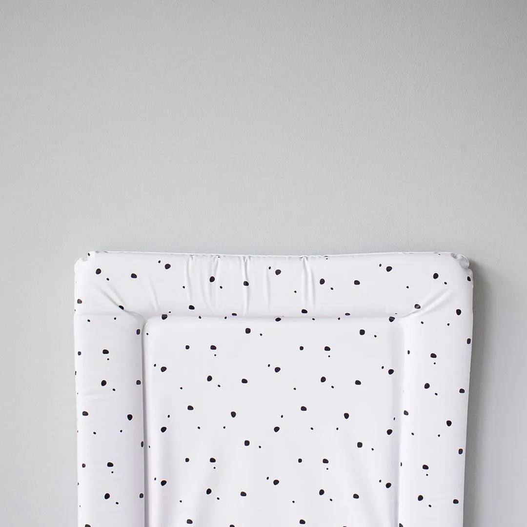 The Little Bumble Co. Standard Changing Mat - Mini Dots - Black