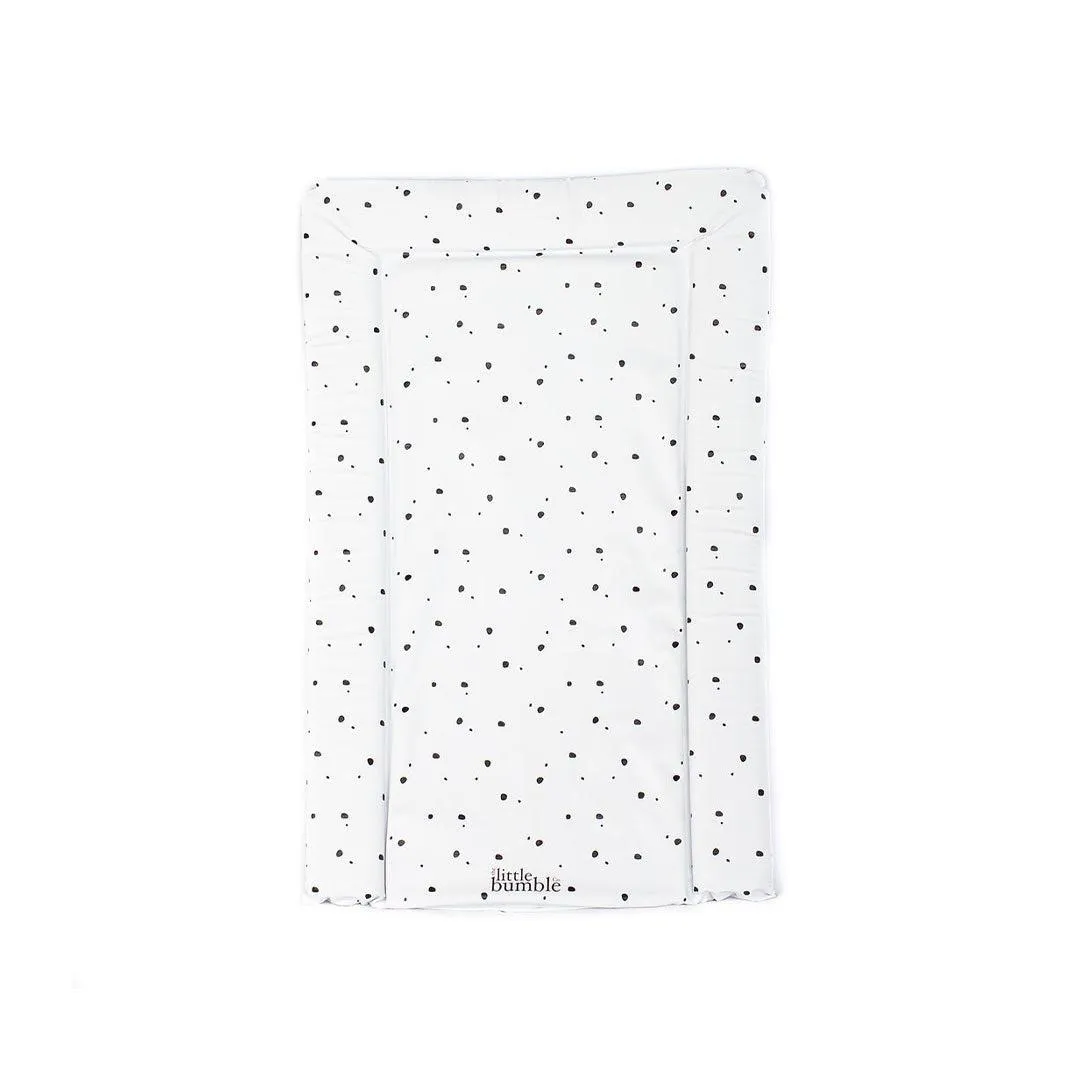 The Little Bumble Co. Standard Changing Mat - Mini Dots - Black