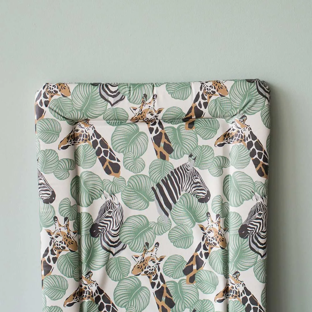The Little Bumble Co. Standard Changing Mat - Safari - Green