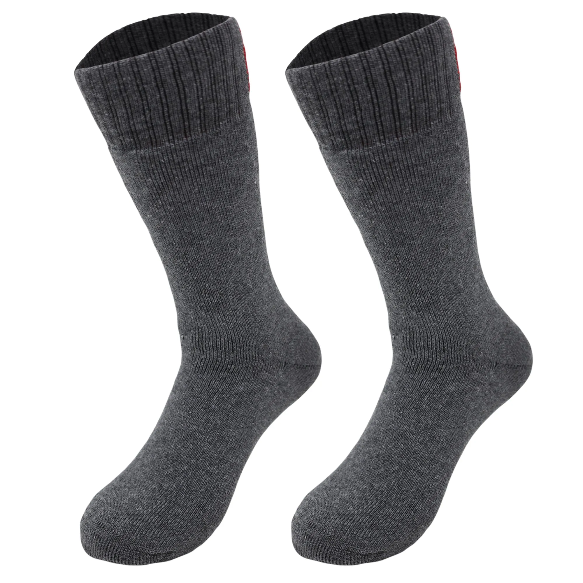 Thermal Insulated Socks for Men Seamless Toe Reinforced Heel Size 8-11.5 3 Pairs