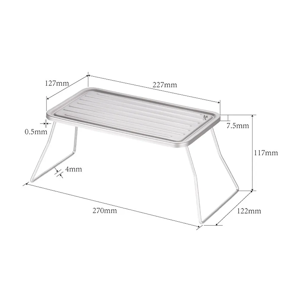 TOMSHOO Portable Outdoor Folding Camping Grill