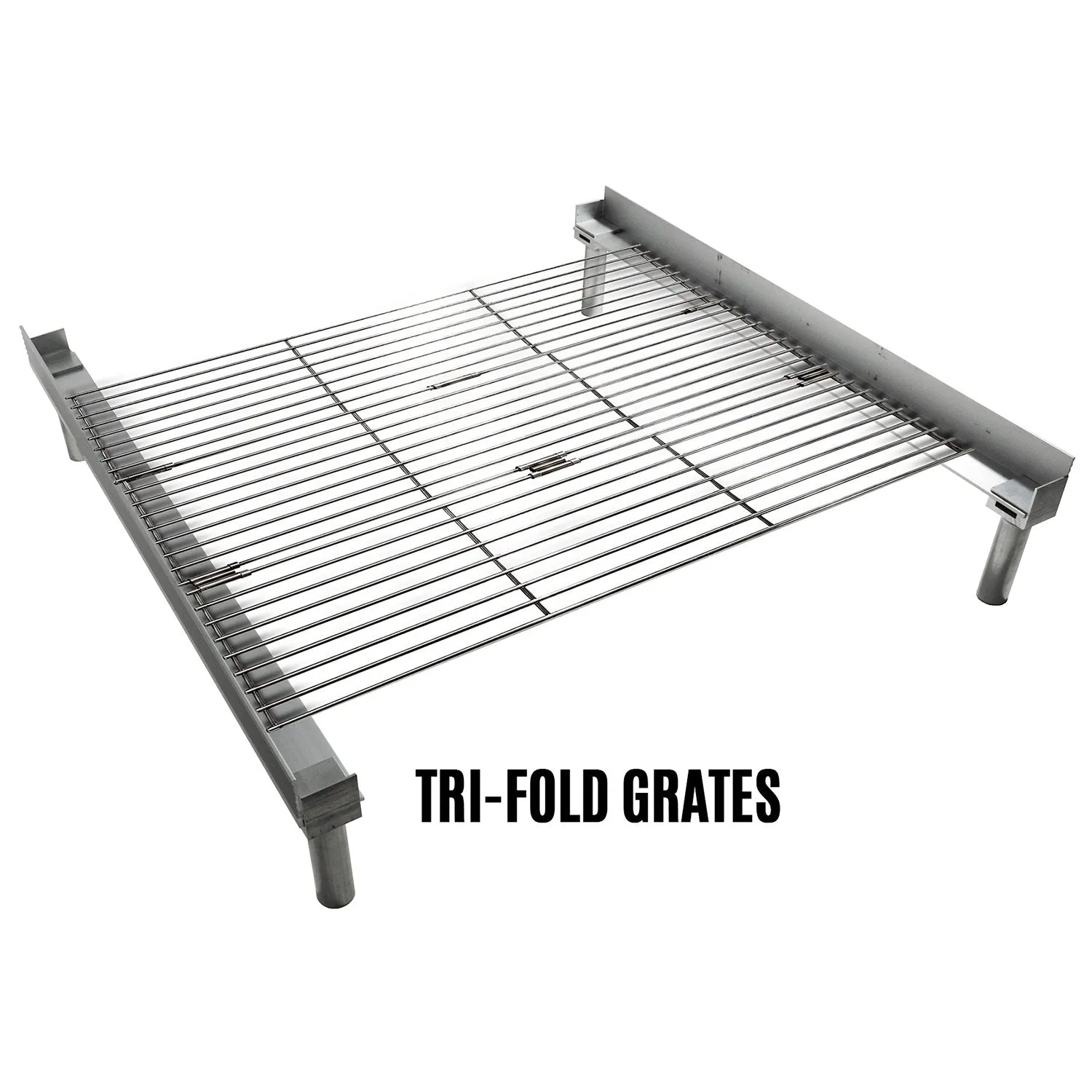 Tri-Fold Grill Grate for Fireside Pop-up Pit