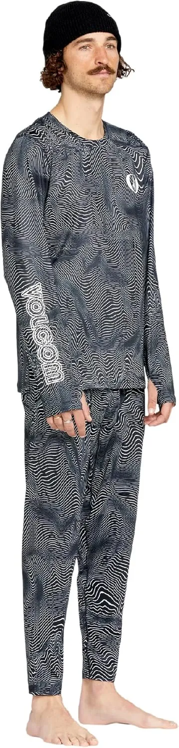 Volcom Men's V-Science Midweight Thermal Base Layer Long Sleeve Shirt