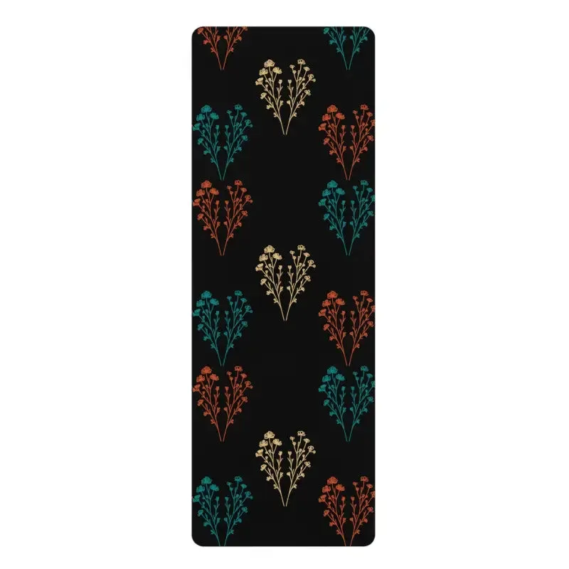 Wildflowers Eco Chic Rubber Yoga Mat Style